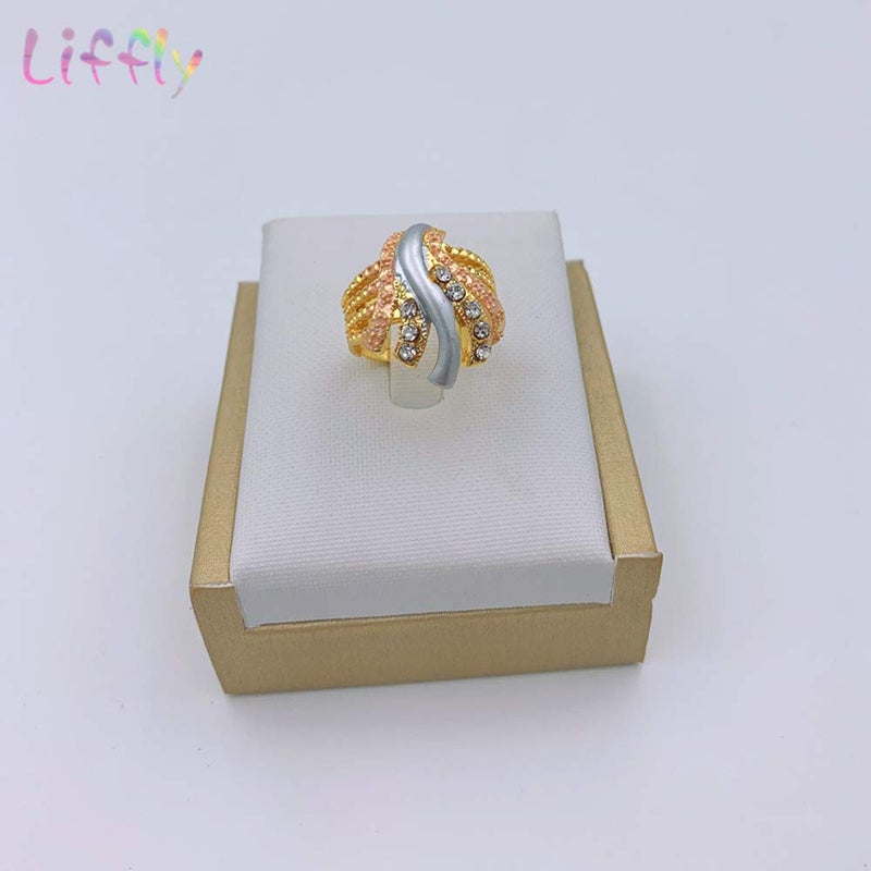 LIFFLY Ethiopian Jewelry for Women Golden African Necklace for Mom ladies, Costume Jewelry for Women Necklaces Gifts - Image 5